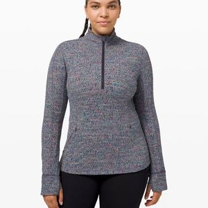 LIMITED EDITION: LULULEMON RUN BRISKLY 1/2 ZIP